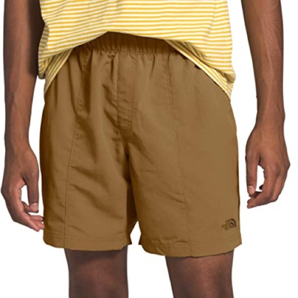 The North Face Class V Pull On British Khaki Hiking Short Swim Trunk